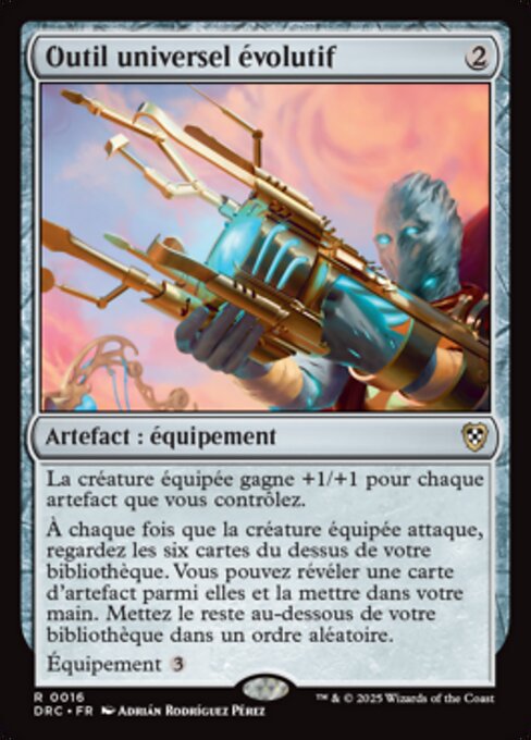 Outil universel évolutif [FR]