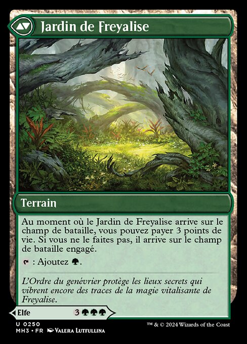 Disciple de Freyalise // Jardin de Freyalise [FR]