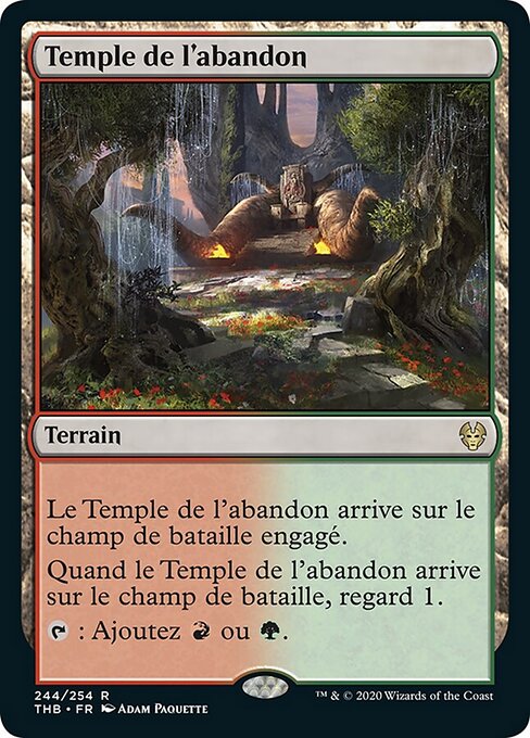 Temple de l'abandon [FR]