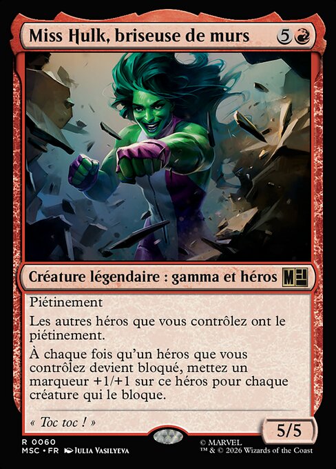 Miss Hulk, briseuse de murs [FR]