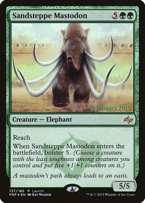 Sandsteppe Mastodon [FR] [FOIL]