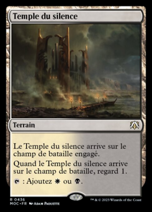 Temple du silence [FR]