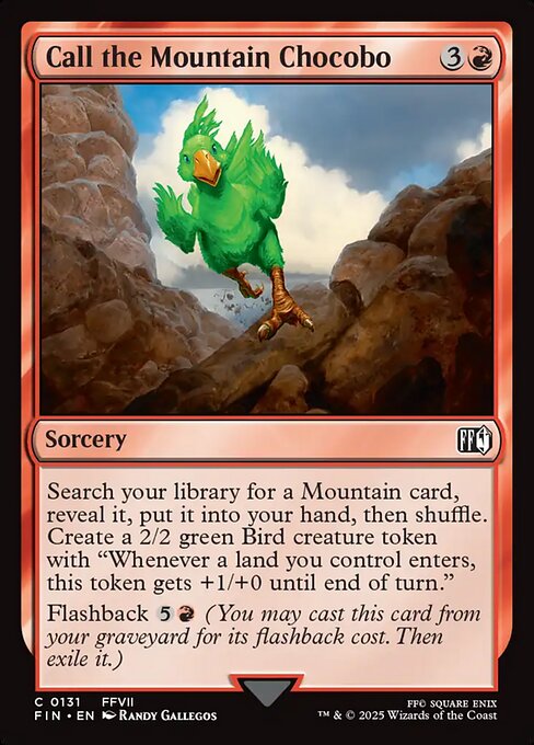 Call the Mountain Chocobo [EN]