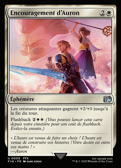 Encouragement d'Auron [FR] [FOIL]