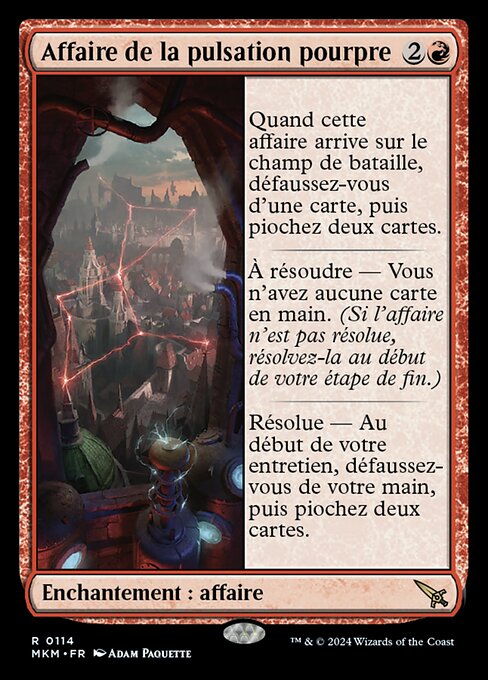 Affaire de la pulsation pourpre [FR]