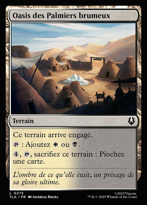 Oasis des Palmiers brumeux [FR]