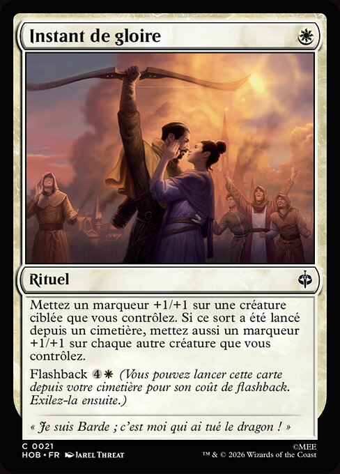 Instant de gloire [FR]