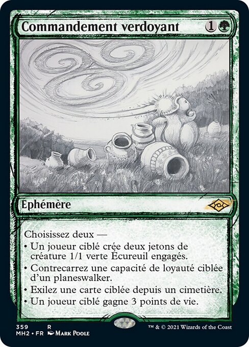 Commandement verdoyant [FR]