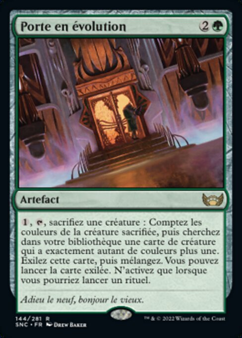Porte en évolution [FR]