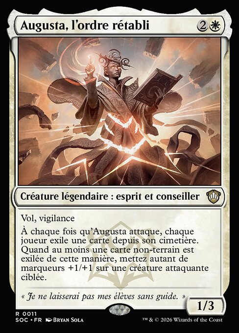 Augusta, l'ordre rétabli [FR]