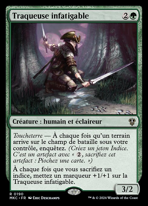 Traqueuse infatigable [FR]