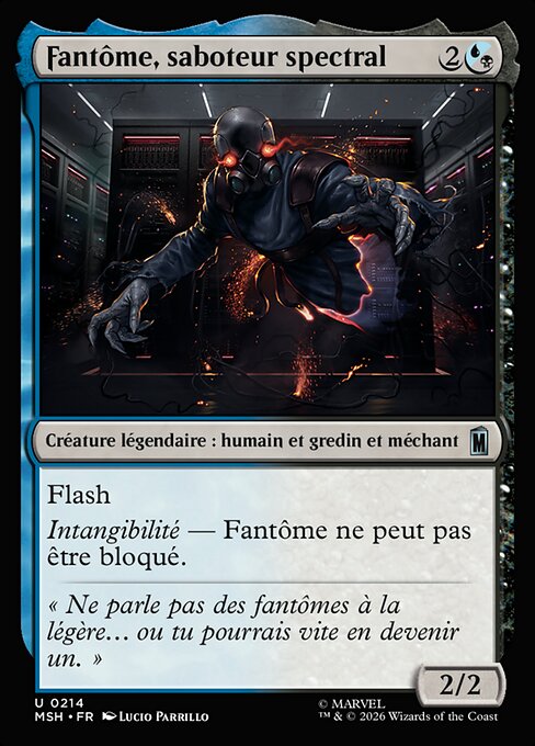 Fantôme, saboteur spectral [FR]