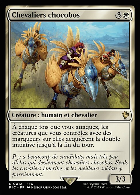 Chevaliers chocobos [FR]