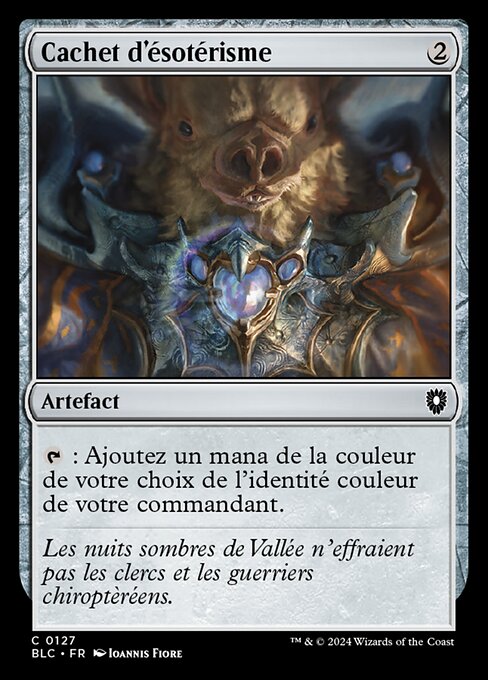 Cachet d'ésotérisme [FR]