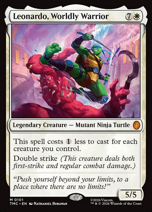 Leonardo, Worldly Warrior [EN]