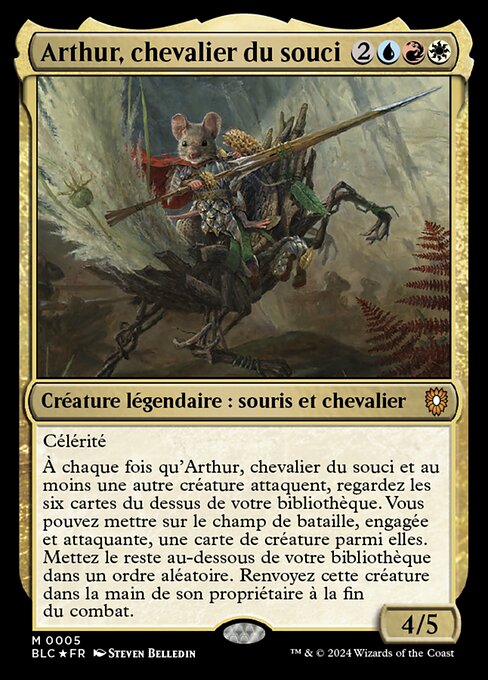 Arthur, chevalier du souci [FR] [FOIL]