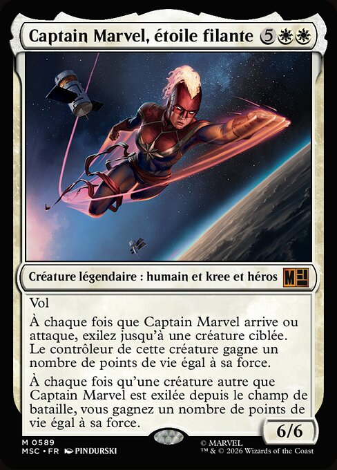 Captain Marvel, étoile filante [FR]