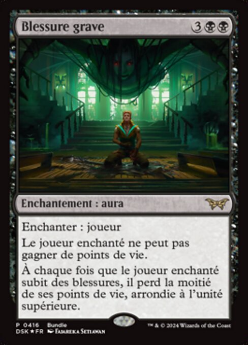 Blessure grave [FR] [FOIL]