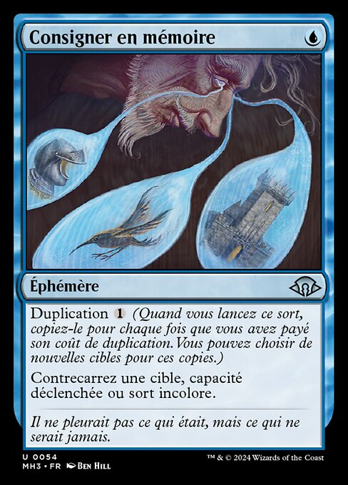 Consigner en mémoire [FR]