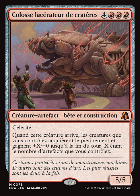Colosse lacérateur de cratères [FR]