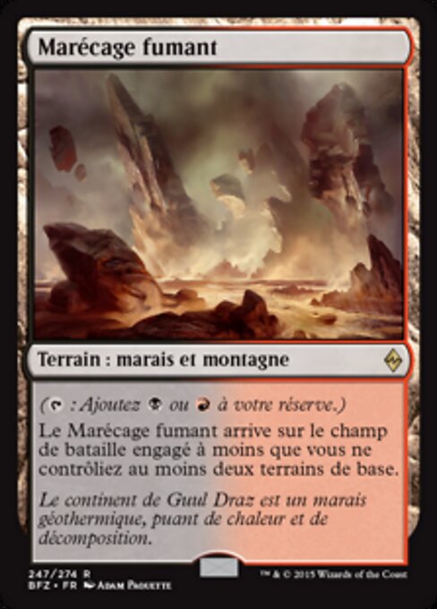 Marécage fumant [FR]