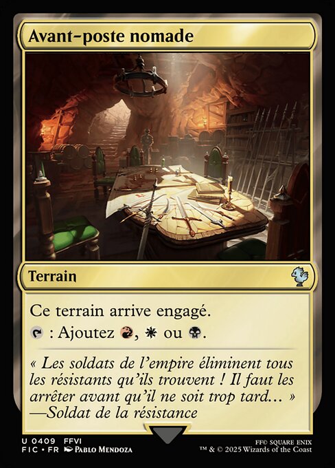 Avant-poste nomade [FR]