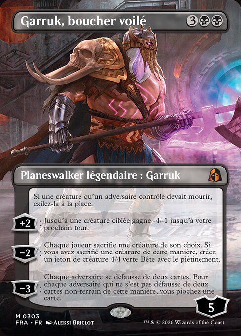 Garruk, boucher voilé [FR]