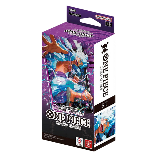 One Piece Card Game - Deck ST-26 : Violet-Noir Monkey D. Luffy (Version Française)