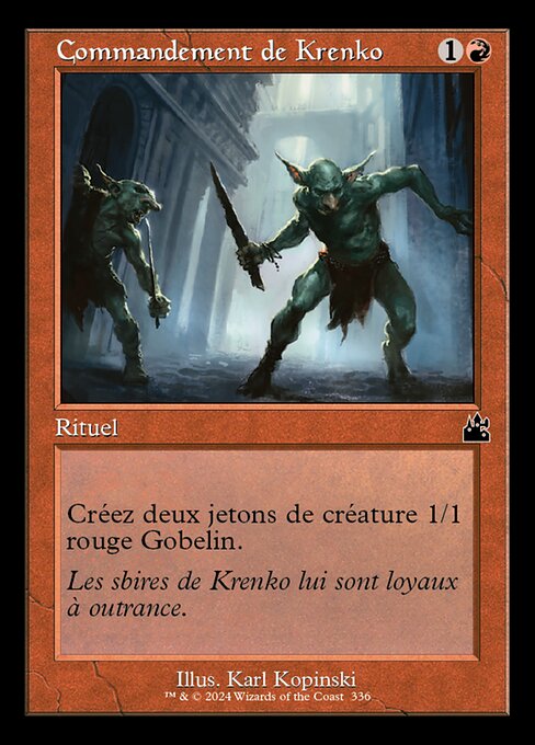 Commandement de Krenko [FR]
