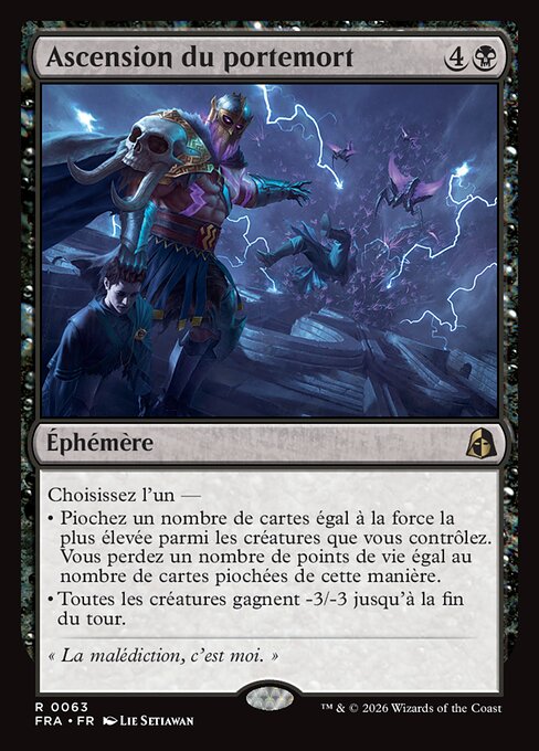 Ascension du portemort [FR] [FOIL]
