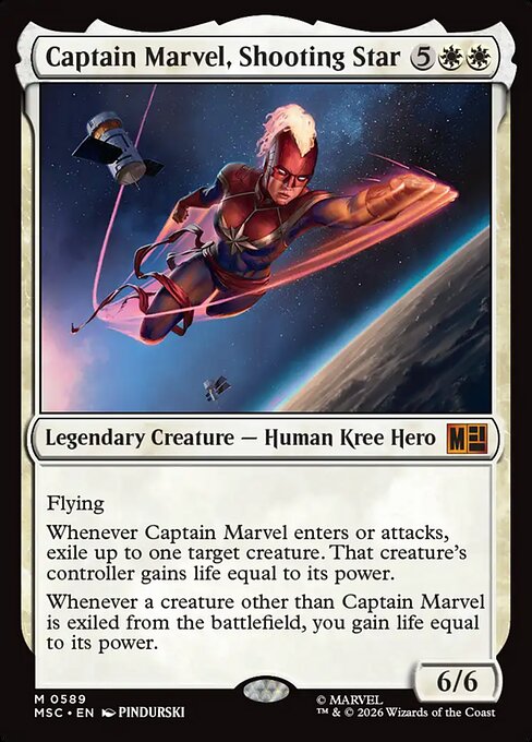Captain Marvel, Shooting Star [FR]
