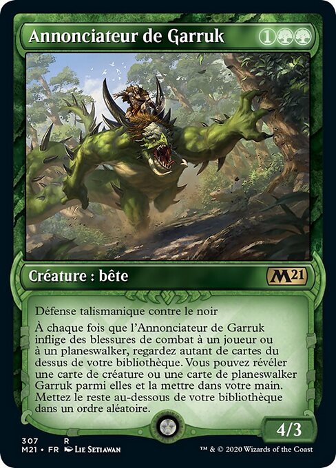 Garruk's Harbinger [FR]