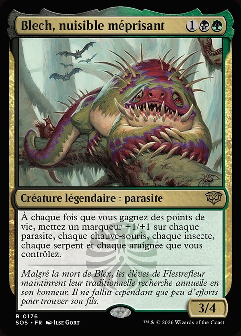 Blech, nuisible méprisant [FR]