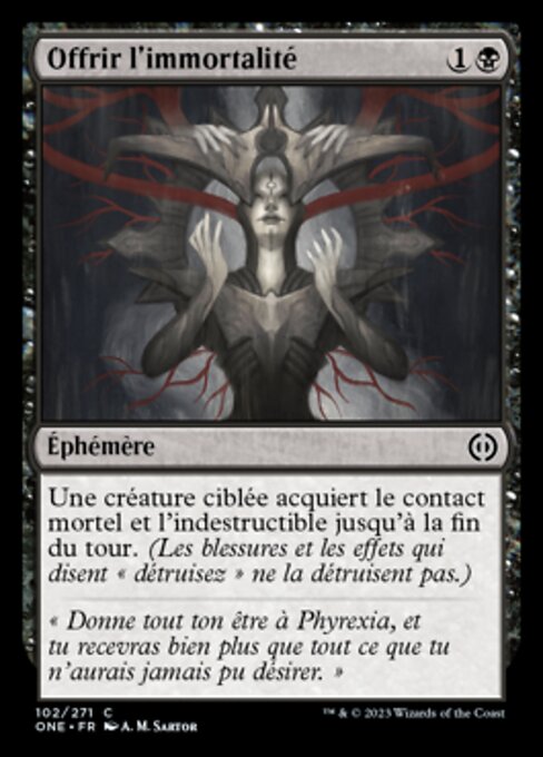 Offrir l'immortalité [FR] [FOIL]