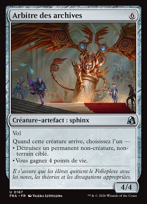 Arbitre des archives [FR] [FOIL]