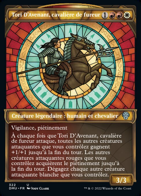 Tori D'Avenant, cavalière de fureur [FR] [FOIL]