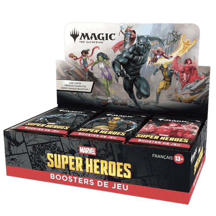 MTG - Boite de 30 Boosters de jeu : Marvel Super Heroes (Version française) - PRECOMMANDE 26/06/2026