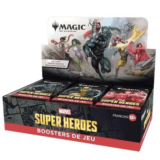 MTG - Boite de 30 Boosters de jeu : Marvel Super Heroes (Version française) - PRECOMMANDE 26/06/2026