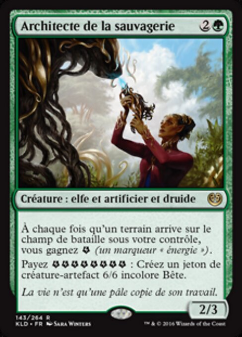 Architecte de la sauvagerie [FR] [FOIL]