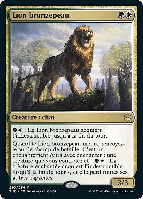 Lion bronzepeau [FR]