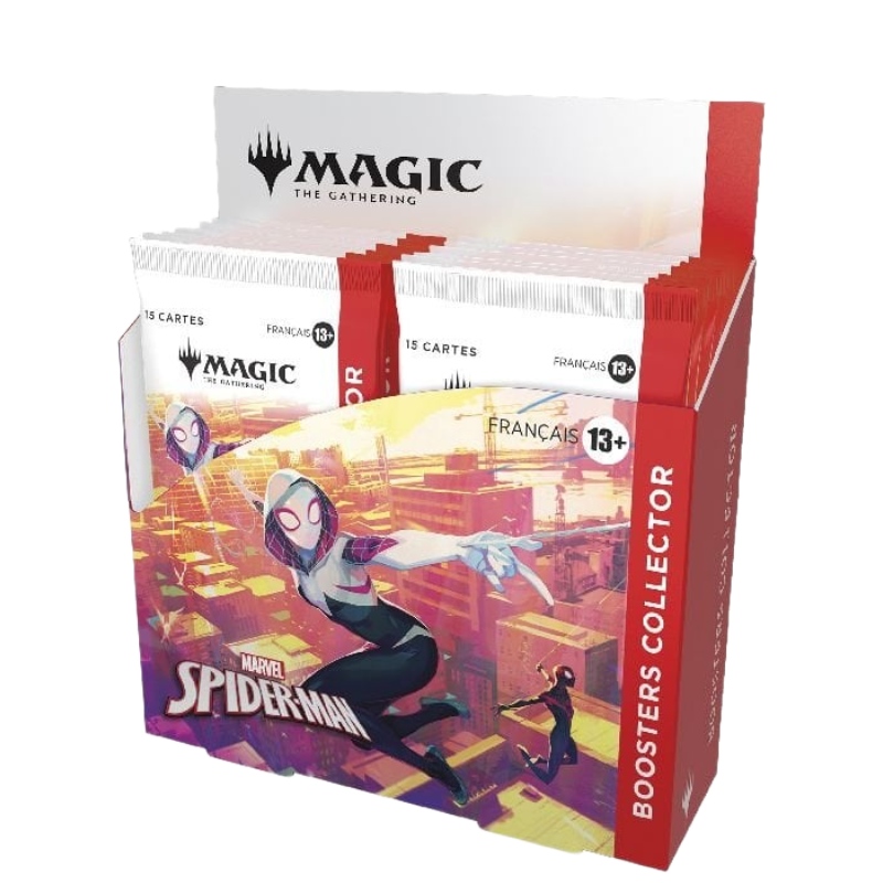Boîte de 12 Boosters Collector - Marvel's Spider-man (Version Française)