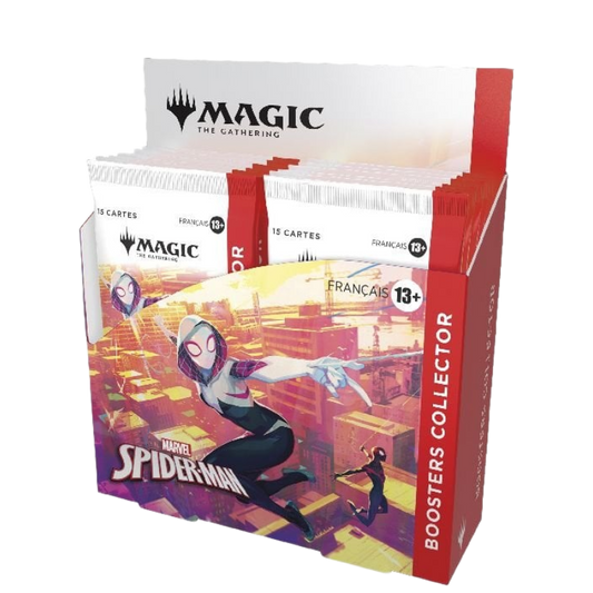 Boîte de 12 Boosters Collector - Marvel's Spider-man (Version Française)