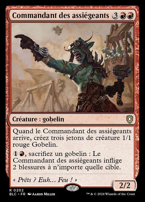 Commandant des assiégeants [FR]