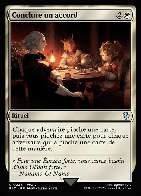 Conclure un accord [FR]