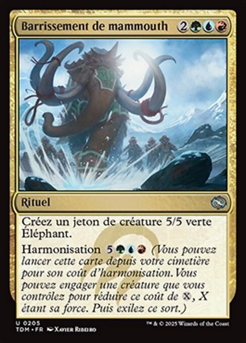 Barrissement de mammouth [FR]
