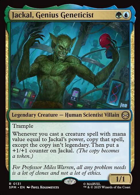 Jackal, Genius Geneticist [EN]