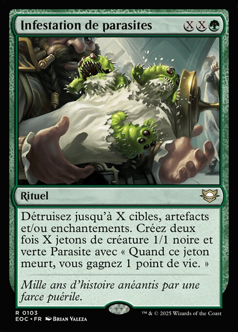 Infestation de parasites [FR]