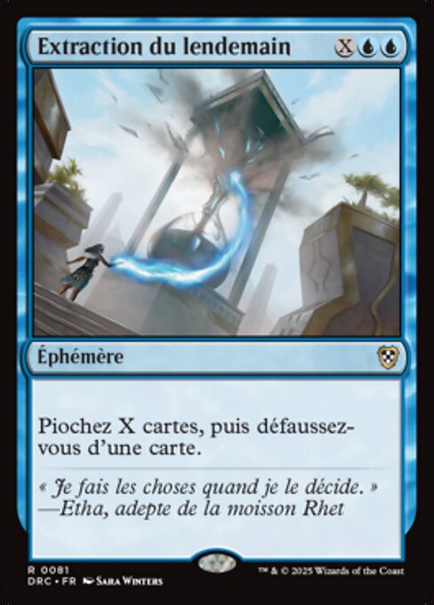 Extraction du lendemain [FR]