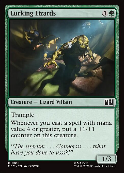 Lézards en maraude [FR]