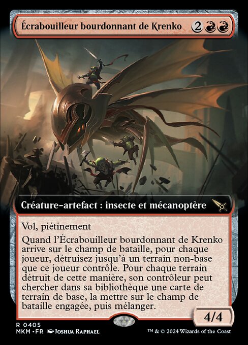 Écrabouilleur bourdonnant de Krenko [FR]